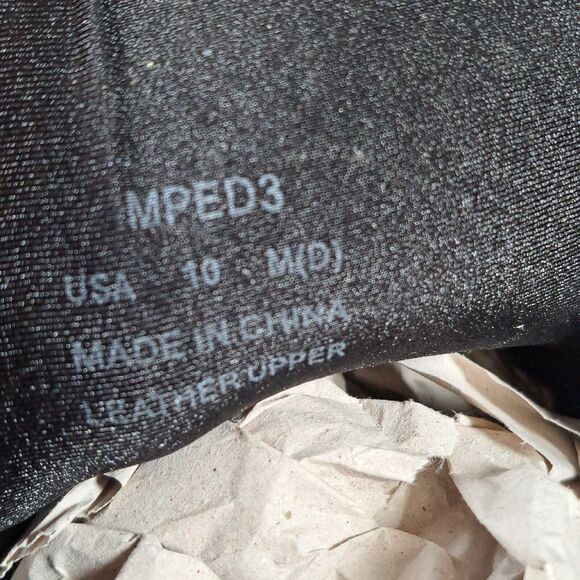 Propet Pedwalker MPED3 Black Smooth Slipon Shoes Hook & Loop Mens Size 10 (VGC) - Picture 9 of 9